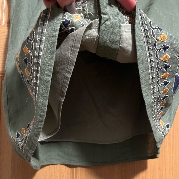 Blue Rain Embroidered Boho Mini Skirt NWT - Picture 11 of 11